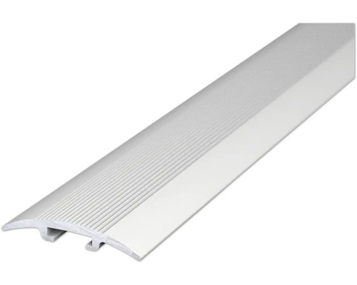 SKANDOR Übergangsprofil Aluminium silber 4,8x30x900 mm Bodenprofil aus Aluminium
