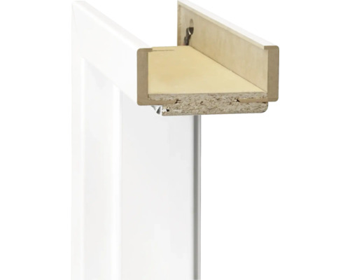 Pertura Komplettzarge Lack RAL 9016 verkehrsweiß 198,5x86x9,5 cm Rechts