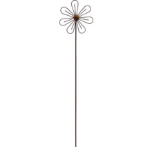 Dekostab Gartenstecker Lafiora Blume klassisch 115 cm Metall kupfer