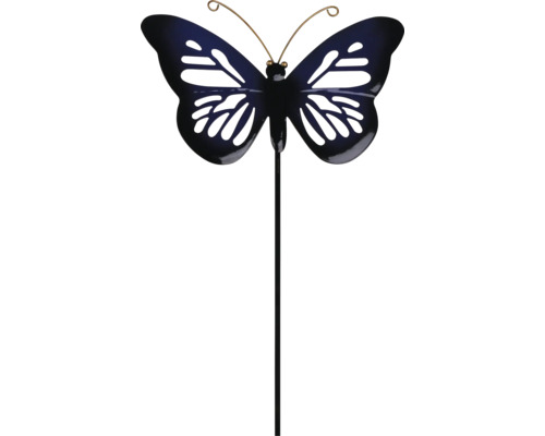Dekostab Schmetterling Lafiora Metall H 118 cm schwarz