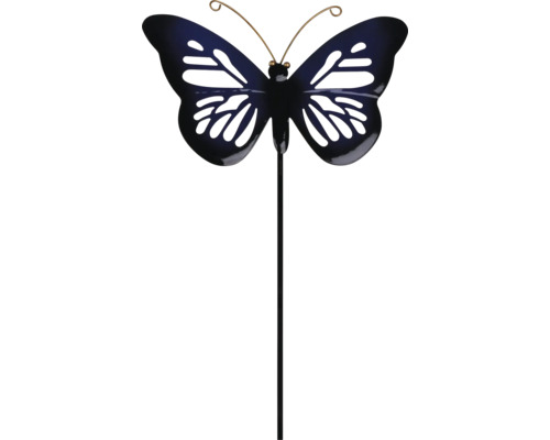 Dekostab Schmetterling Lafiora Metall H 95 cm schwarz