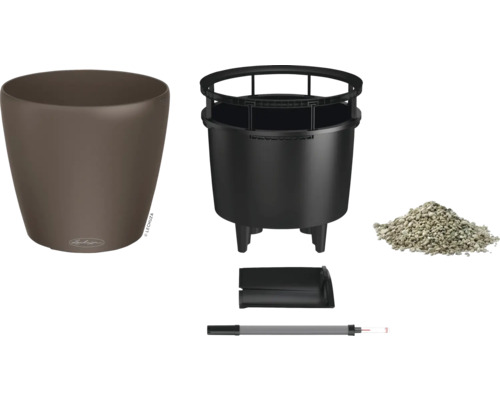 Lechuza Classico LS 35 Komplettset Pflanzgefäß mit Zubehör