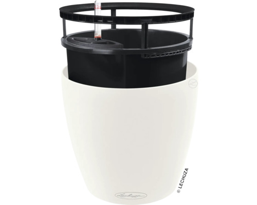 Blumentopf mit Bewässerungssystem und Füllstandsanzeige