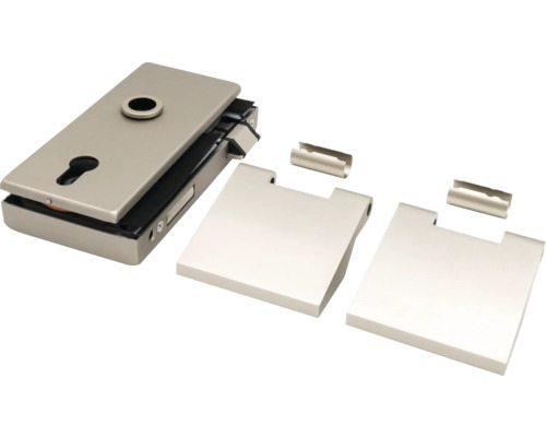 Türschloss mit Schlosskasten und Beschlägen