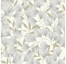 Tapete mit Ginkgo-Blatt-Motiv