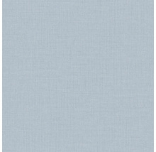 Hellblaue textile Vliestapete mit feiner Struktur
