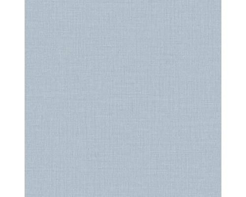 Hellblaue textile Vliestapete mit feiner Struktur