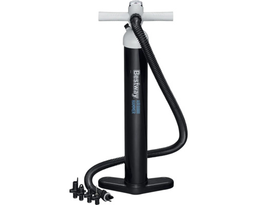 Bestway Air Hammer Luftpumpe mit Schlauch und verschiedenen Aufsätzen