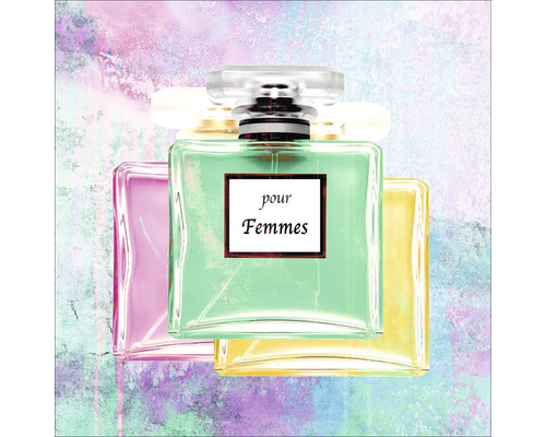 Drei Flakons Damenparfum