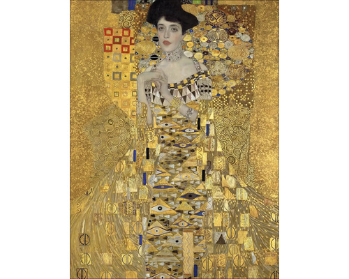 Leinwandbild Klimt Portrait Of Adele 57x77 cm