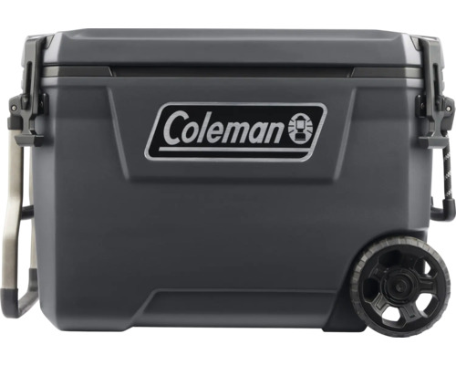 Kühlbox Campingaz Convoy 65qt. Fassungsvermögen 66 l Kunststoff Metall anthrazit Coleman Kühlbox mit Rädern