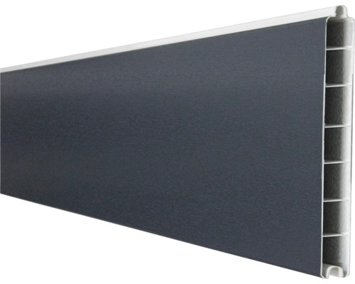 Einzelprofil GroJa BasicLine Schmal 180 x 15 cm anthrazit Kunststoffpaneel für den Innenbereich