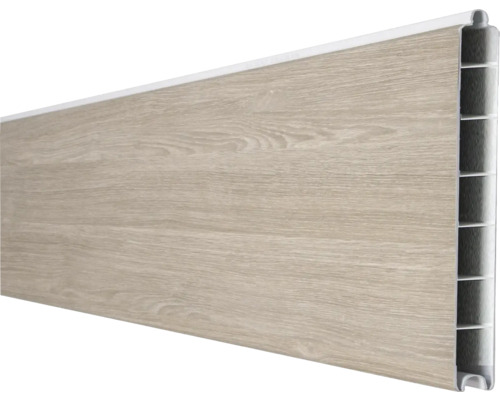 Einzelprofil GroJa BasicLine Schmal 180 x 15 cm Sheffield Oak Kunststoffpaneel mit Holzdekor