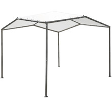 Pavillon mit Metallrahmen und Dach