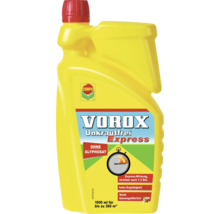 Gelbe Flasche Vorox Unkrautfrei Express Unkrautvernichter mit 1500 ml Inhalt