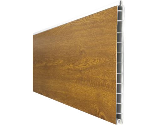Einzelprofil GroJa BasicLine Premium 180 x 28,4 cm Golden Oak Kunststoffpaneel mit Holzoptik