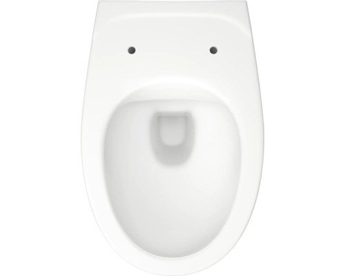 Keramik WC Becken zur Wandmontage