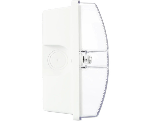 Feuchtraumleuchte mit transparenter Abdeckung