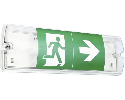 Notausgangsleuchte mit Pfeil nach rechts