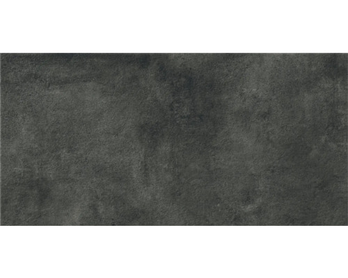 Feinsteinzeug Wand- und Bodenfliese BORIDO Graphit 29,8 x 59,8 x 0,8 cm matt rektifiziert