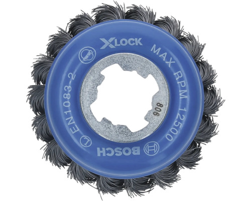 Drahtbürste mit X-Lock Aufnahme für Winkelschleifer