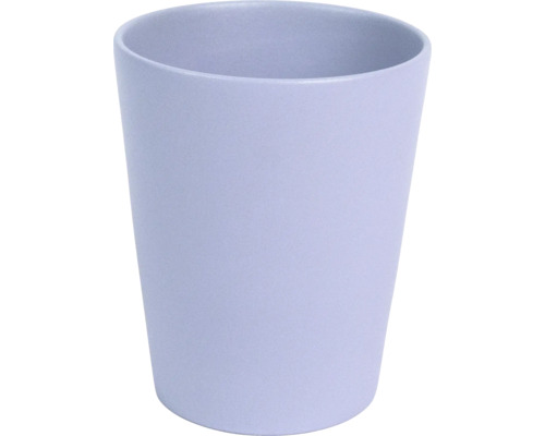 KOTARBAU 2er Set Blumentöpfe Schwarz - Glasierte Keramik Übertöpfe ⌀ 11,5 Cm