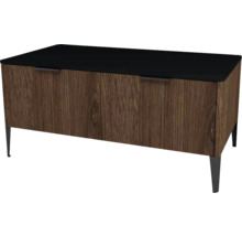 Kommode mit Holzstruktur und Schubladen