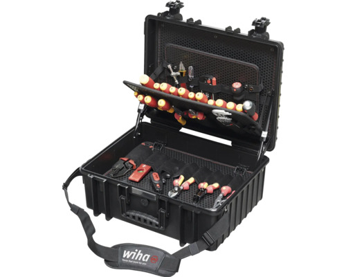 Werkzeugkoffer Set Elektriker Competence XL Wiha 80-tlg.