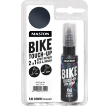 Maston Bike Touch-Up Lackstift mit Pinsel, Farbton Anthrazit RAL7016, 12 ml