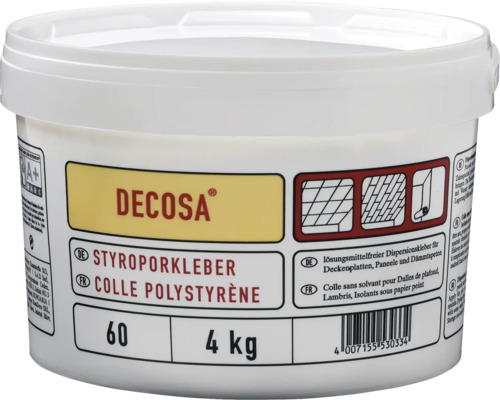 Decosa Styroporkleber, 4 kg Gebinde