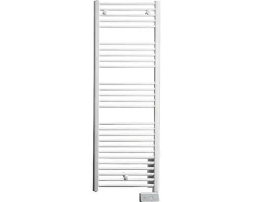 Elektrischer Badheizkörper AEG BHG 755 W 146x48x10 cm 750 Watt weiß glänzend Weißer Handtuchwärmer mit horizontalen Heizstäben für das Badezimmer