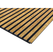 Akustikpaneel Kork furniert 2400 x 572 x 19 mm