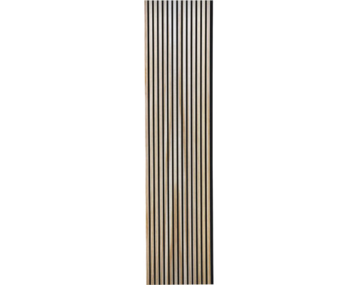 Holzpaneel mit Lattenstruktur