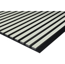 Akustikpaneel foliert ähnlich RAL7035 2400 x 572 x 19 mm