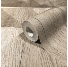 Vliestapete 34851 GZSZ Holz-Optik beige braun
