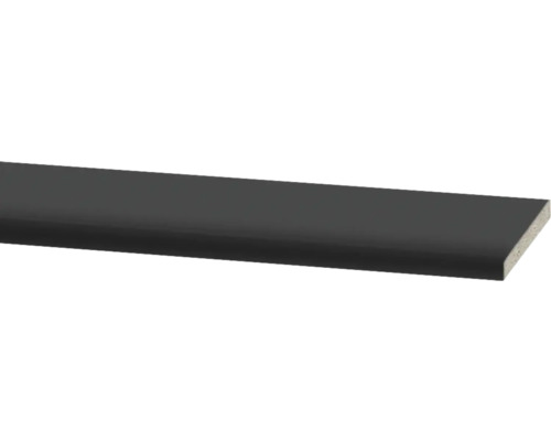 Fensterbank Anthrazit 0164 PE ohne Blende 2000x250x24 mm Dekorleiste in Anthrazit