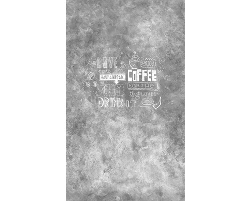 Fototapete Vlies Digitaldruck 34804 GZSZ Coffee Beton-Optik grau 159 x 270 cm