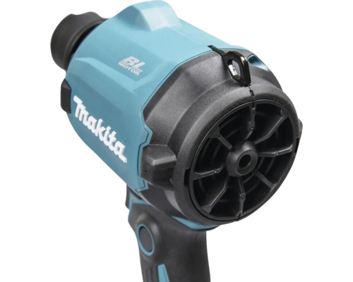 Makita Logo auf einem Akku-betriebenen Werkzeug mit bürstenlosem Motor