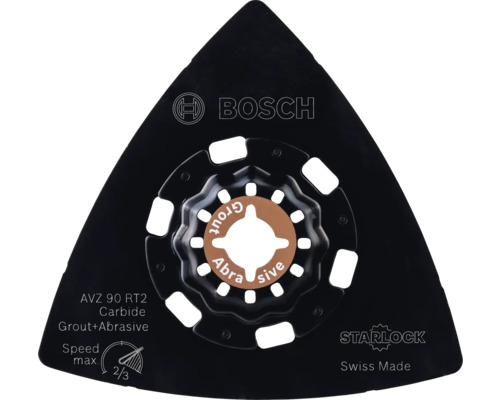 Bosch AVZ 90 RT2 Carbide Schleifblatt zum Entfernen von Fugenmasse