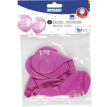 Sechs Schulballons mit der Aufschrift Endlich Schulkind in einer Verpackung