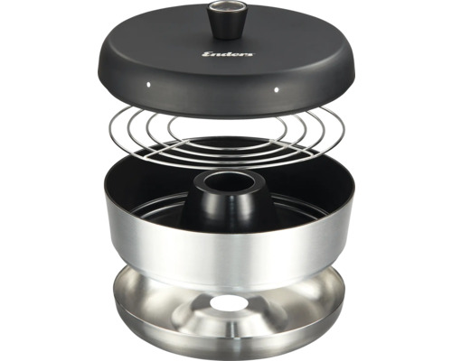 Enders Spießbraten-Grillaufsatz mit Deckel und Drahtgestell