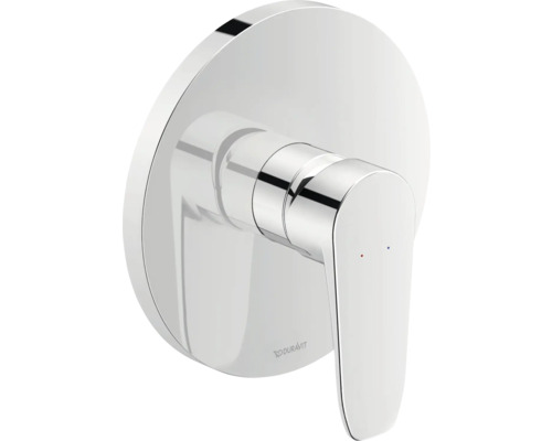DURAVIT Duscharmatur Unterputz B.1 chrom ohne Unterputzgrundkörper B14210010010 Duravit Einhebelmischer für die Dusche