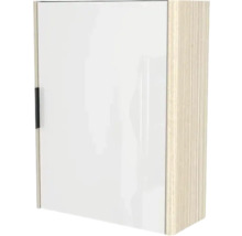 Spiegelschrank Devo Lotos rechts BxHxT 48x62x20 cm structure avola cremeweiss