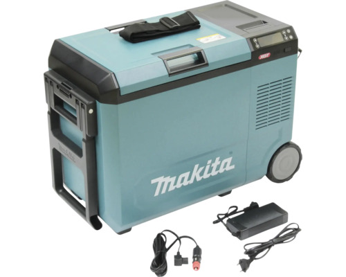 Akku-Kompressor-Kühl- und Wärmebox Makita XGT® CW004GZ, ohne Akku und Ladegerät Makita Kühlbox mit Zubehör