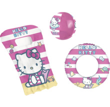 Hello Kitty Luftmatratze, Ball und Schwimmring für den Pool