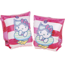 Aufblasbare Schwimmflügel mit Hello Kitty Motiv für Kinder