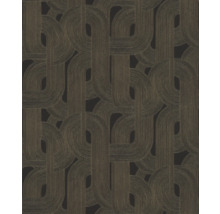 Tapete mit geometrischem Schleifendesign