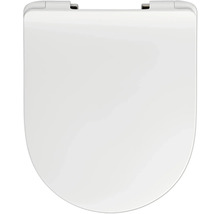 REIKA WC-Sitz Mito weiß Scharniere anthrazit poliert mit Absenkautomatik und Quick&Clean-thumb-0