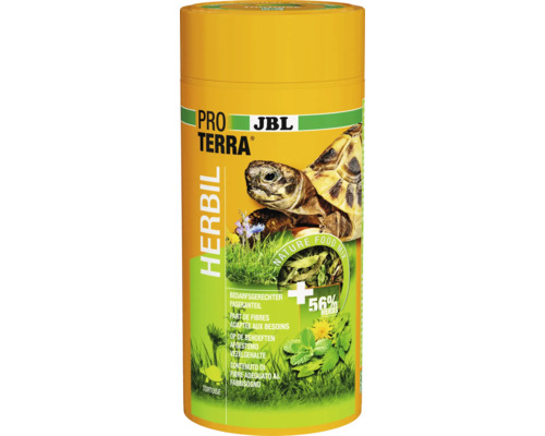 Schildkrötenfutter JBL PROTERRA HERBIL Pflanzliches Alleinfutter für alle Landschildkröten 1000 ml Schildkrötenfutter JBL PROTERRA HERBIL Pflanzliches Alleinfutter für alle Landschildkröten 1000 ml