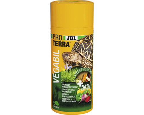 Schildkrötenfutter JBL PROTERRA VEGABIL Hauptfutter mit Gemüse für alle Landschildkröten 250 ml